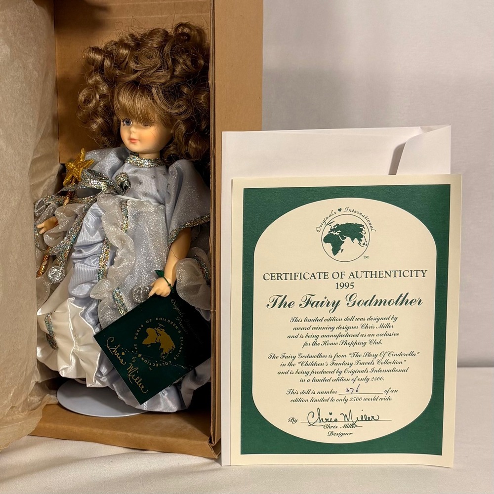1995 Chris Miller Fairy Godmother Limited Edition Doll Originals International